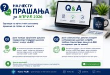 Најчести прашања и одговори од месец април, 2026